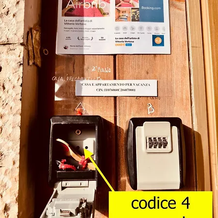 La Casa Dell'artista Di Vittorio Vertone Apartmán Pietragalla