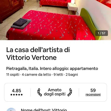 La Casa Dell'artista Di Vittorio Vertone * Pietragalla
