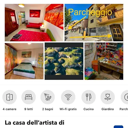 La Casa Dell'artista Di Vittorio Vertone Apartment Pietragalla